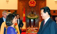 阮晋勇总理会见联合国驻越机构代表