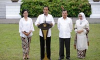 印尼总统公布新内阁名单