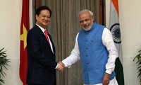 越南和印度同意加强所有领域合作关系