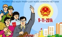 越南司法部举行2014年越南法律日响应活动