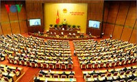 越南13届国会8次会议分组讨论 《政府组织法修正案（草案）》、《地方政府组织法（草案）》