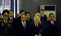 越南原政府副总理阮公丹追悼会在河内隆重举行