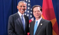 奥巴马承诺加强与越南和东盟的合作