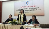 越南承办2014年亚太地区残疾人论坛
