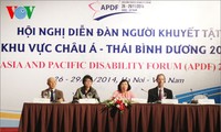 2014年亚太地区残疾人论坛在河内举行