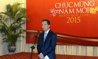 越南外交部新闻司举行驻越外国记者新年见面会