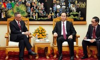 越南公安部部长陈大光会见美国驻越大使和联合国驻越安全顾问