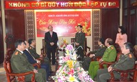 越南各级领导人在各地拜年