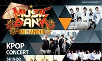 韩国的“音乐银行”演唱会将在河内举行