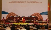 各国议会联盟第132届大会28日晚在河内开幕
