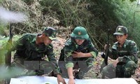 配合维护越南平福省与柬埔寨特本克蒙省边界线