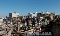 阿拉伯各国继续空袭位于也门南部地区的“胡塞”基地