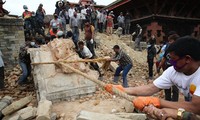 尼泊尔地震死亡人数升至6841人