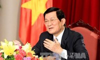 越南国家主席张晋创接受“俄罗斯24”电视频道采访 