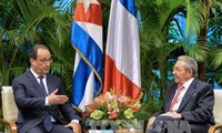 法国总统奥朗德圆满结束对古巴的历史性访问