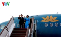 越南国家主席张晋创开始对阿塞拜疆进行正式访问