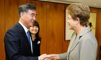 巴西总统会见中国国务院副总理