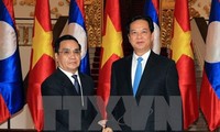 老挝总理通辛圆满结束对越南的访问