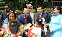 孟加拉国总统哈米德圆满结束对越南的国事访问