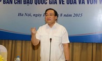 越南政府副总理黄忠海指导官方开发援助资金落实工作