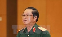 越南人民军高级军事代表团对老挝进行正式访问