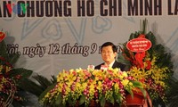 越南国家主席张晋创出席机要部门成立70周年纪念大会