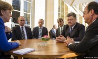 “诺曼底模式”四国呼吁实施有关乌克兰问题的明斯克协议
