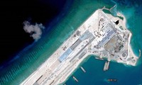 美国将对中国在东海非法建设的人工岛进行巡逻
