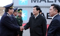 越南国家主席张晋创视察平定省