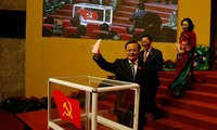 河内市第16次党代会选举产生由74人组成的新一届越共河内市委员会
