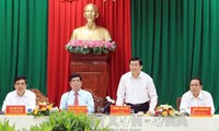 越南国家主席张晋创与西南部指导委员会座谈