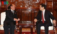 越南国家主席张晋创会见朝鲜最高检察所所长张炳奎