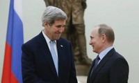 普京会见克里讨论叙利亚和平进程
