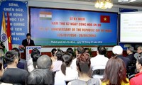 印度共和日67周年纪念会在胡志明市举行