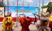 第三次全国舞麟狮龙比赛在芹苴市举行