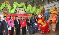 越南全国各地年初接待游客数量增多