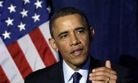 美国总统奥巴马呼吁各方缓和东海紧张局势