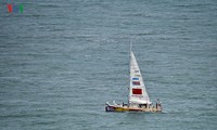 参加克利伯环游世界帆船赛的船只抵达岘港市