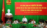 越南政府总理阮晋勇要求不让居民因干旱和咸潮受到损失