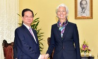 IMF希望与越南建立深广合作并向越南实施发展目标给予援助与合作