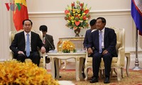 陈大光会见柬埔寨首相洪森