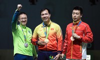 越南射击运动员黄春荣勇夺奥运金牌 听友和博友纷纷致贺