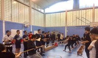 在英越南留学生举行体育日活动