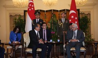 越南政府常务副总理张和平正式访问新加坡