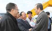 摩洛哥众议院议长马勒克对越南进行正式访问