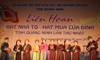 越南北中南民歌弹唱会将在广宁省举行