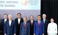 阮春福结束出席APEC第26次领导人非正式会议行程回国