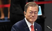 韩国总统结束对东南亚三国的访问行程