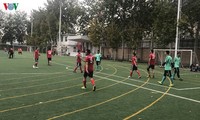 中国越南留学生四雄足球比赛在北京举行