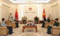 促进越中国防合作